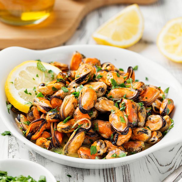 Moules décortiquées
